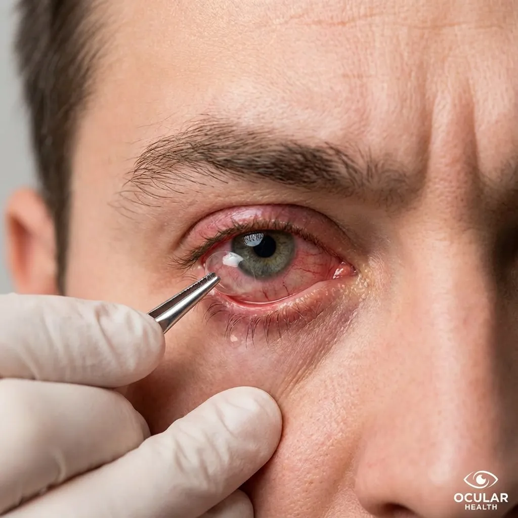 Непереносимость контактных линз