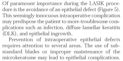 Симуляция чтения после LASIK