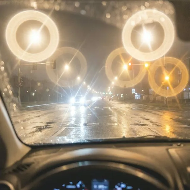 Гало и засветы после LASIK при вождении ночью